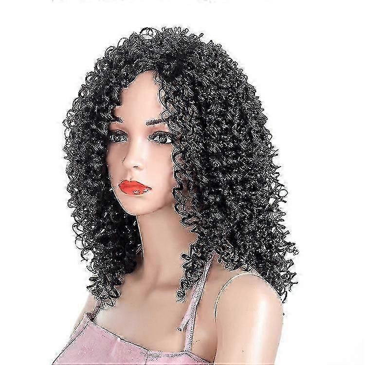 Lady Long Curly Wig para las mujeres