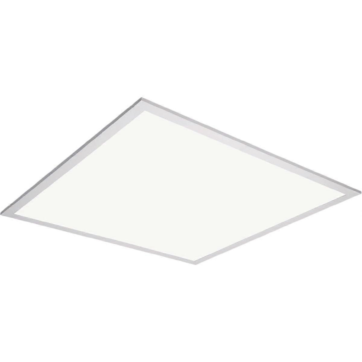 2x2 LED Panel Light 4000K Cool White with  Lumen Output and Dimmable Ceiling Fixture for Office
