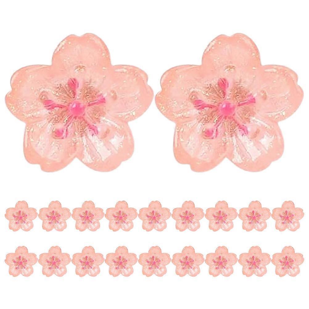 Decorative Flower Push Pins for Office Use 20Pcs Thumb Tacks