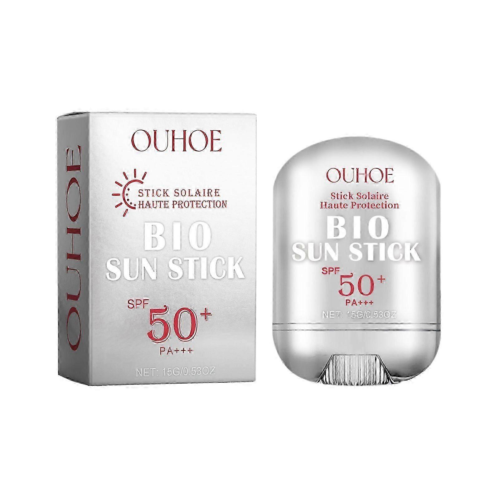 Broad Spectrum Sunscreen Stick with Anti-Aging & Brightening, Non-Sticky, Easy to Use, 15g