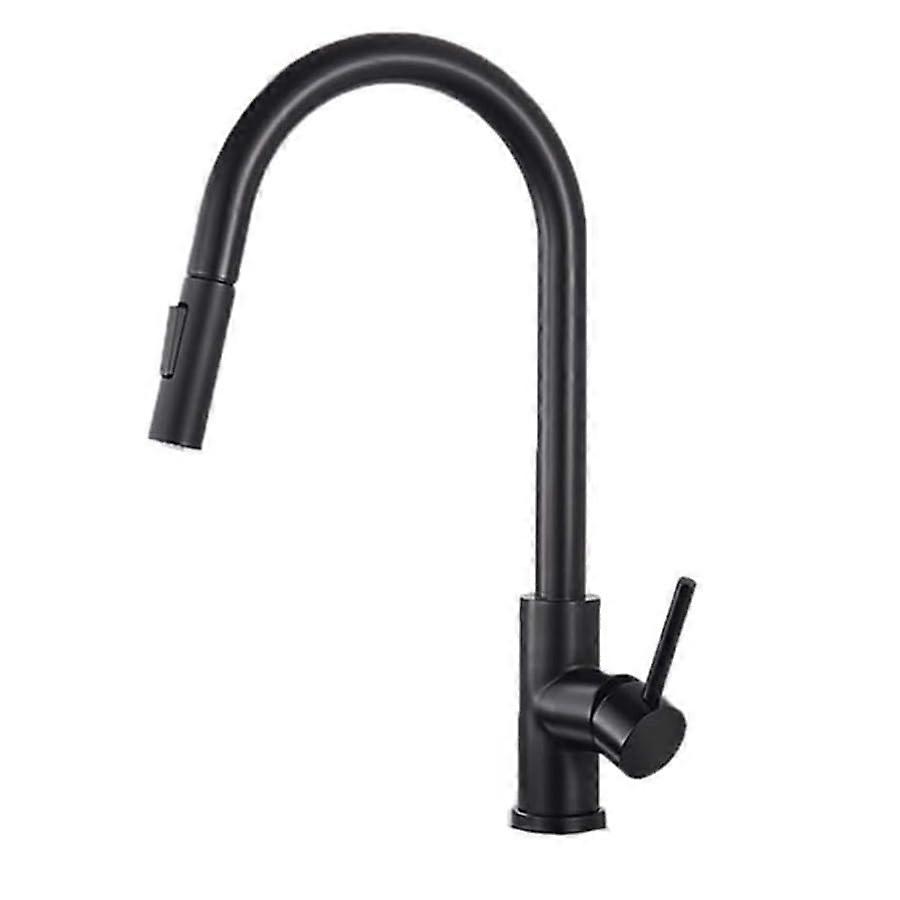 Pull Out Kitchen Faucet with Dual Spray Modes, Single Handle Hot and Cold Deck Mounted Tap