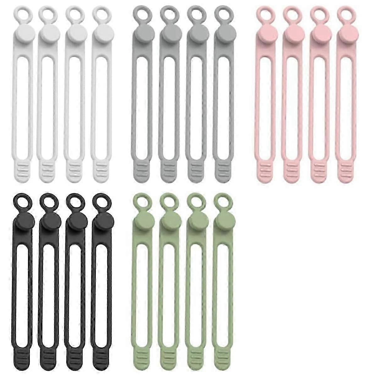 Ties Reusable Cable Management Organizer