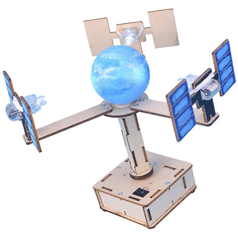 Educational Satellite Model Toy for Science Assembly 1Set DIY