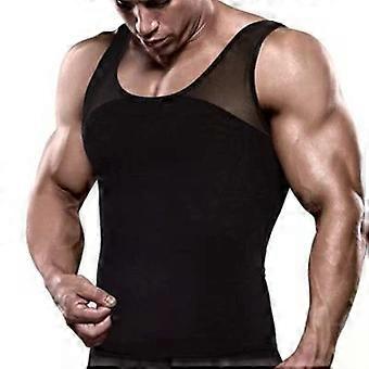 Kompressionsshirt gegen Gynäkomastie – Kaschiert Männerbrüste (Moobs Shaper) – Figurformend für Männer