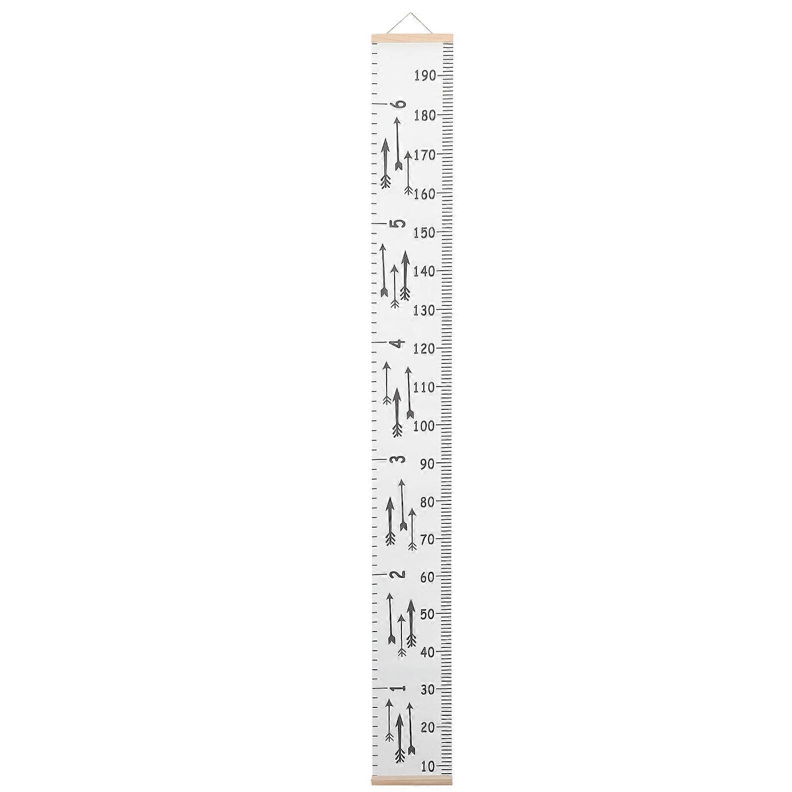 Kids Height Ruler Hanging Height Chart with Arrows Pattern for Measuring