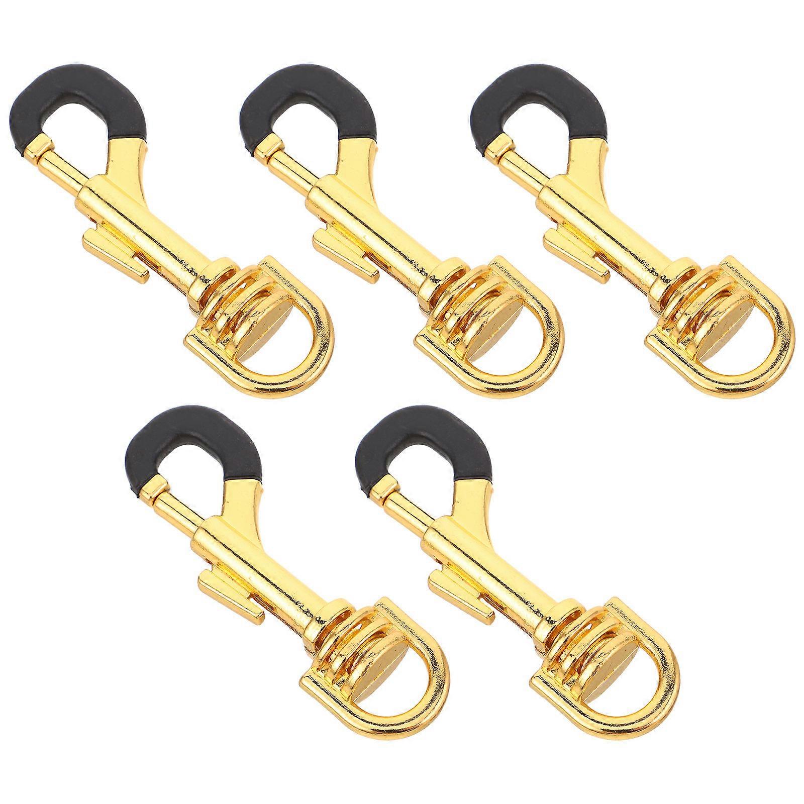 5Pcs Metal Swivel Snap Hooks for Saxophone Strap Replacement