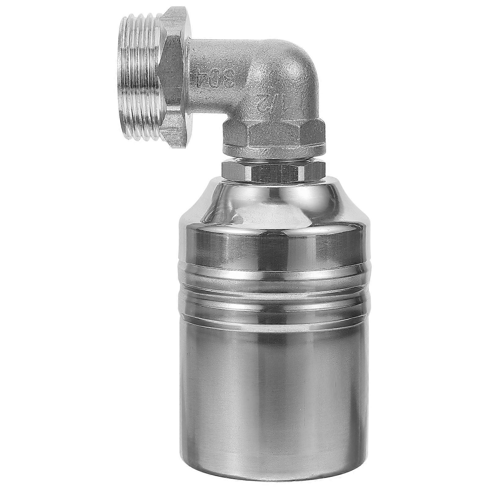 Automatic Water Float Valve For Industrial Use Utilizing High Precision Control Technology In Silver Color 1Pack