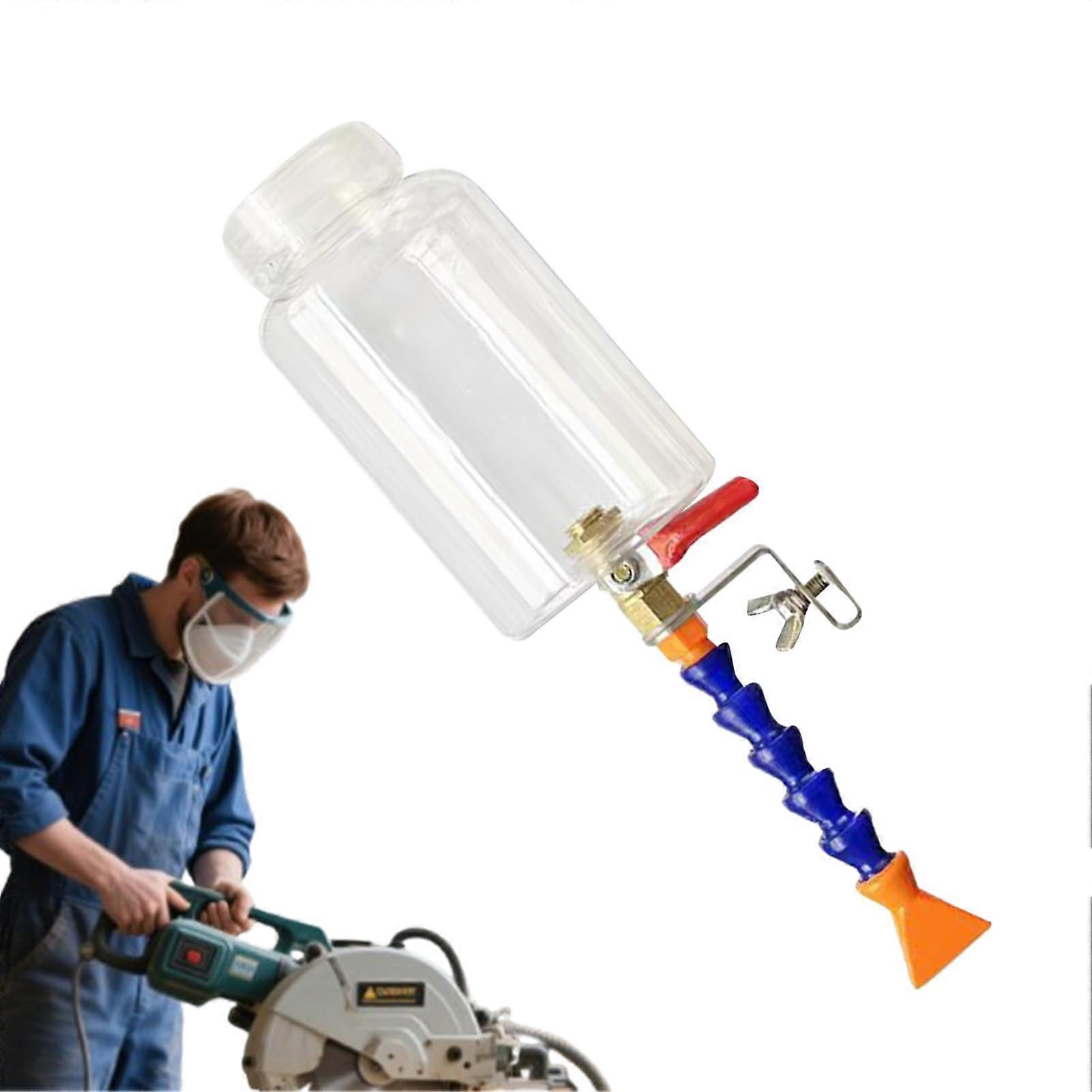 Cutting Machine Misting System with DusttoMist Conversion, 500ml Adjustable Angle Water Sprayer
