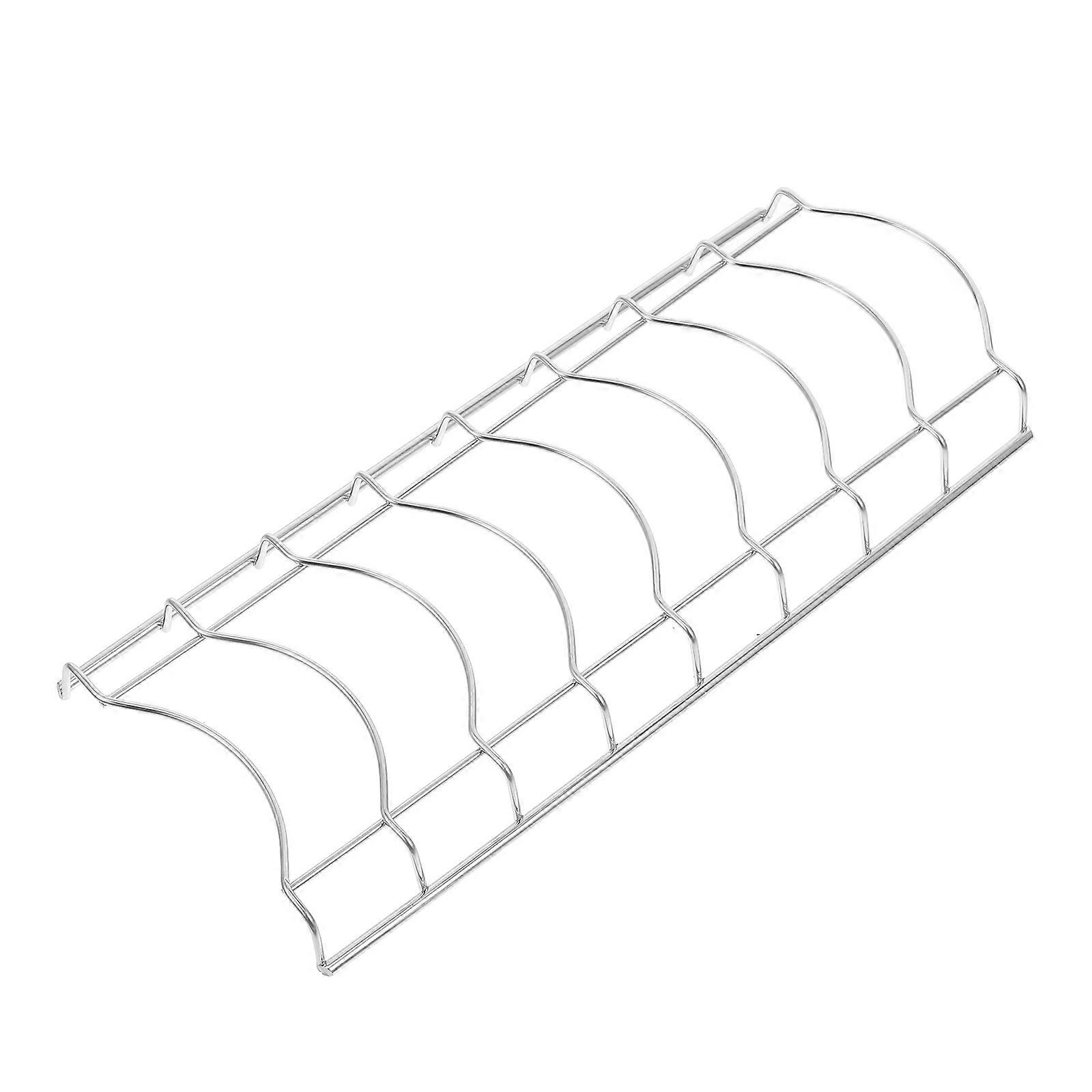 Practical Dish Drainer Stainless Steel Bowl Holders for Storage Use