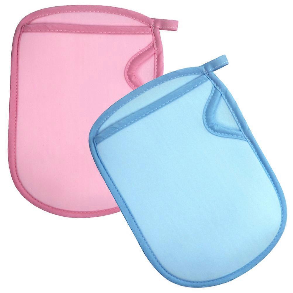 Shower Mitt Exfoliating Gloves for Bath Use 4Pcs Assorted Color Bath Accessories