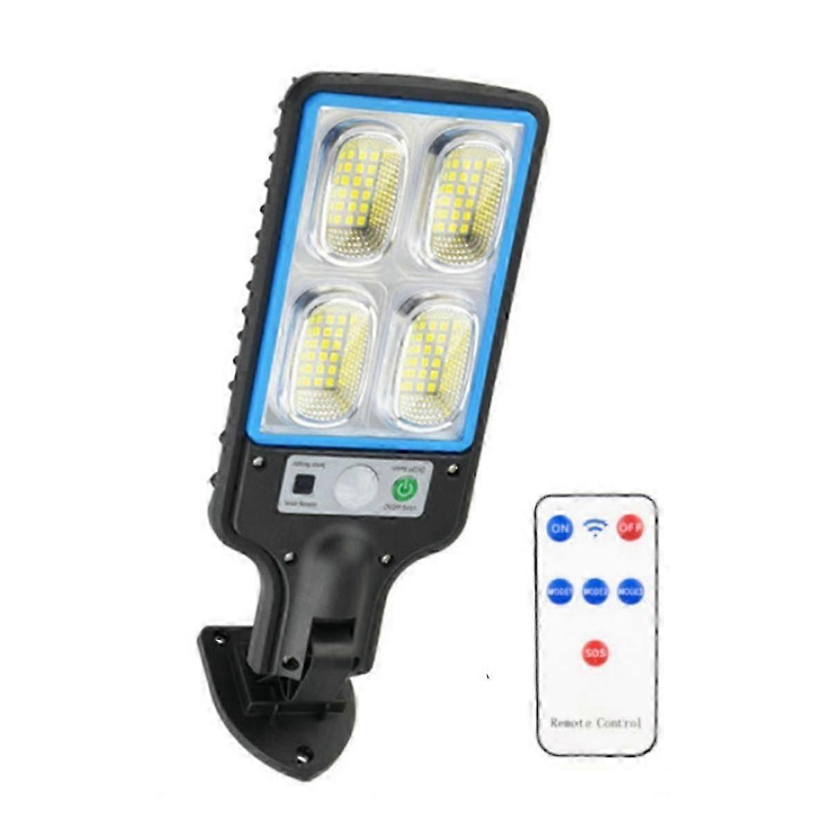 B-Solar Outdoor Lights-Motion Sensor Solar Powered Lights3 Modes-with Remote Control-Wall Security Lights