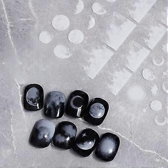 Plaknagels met volledige dekking, verlengingstips van acryl, naadloze pasvorm voor nail art.