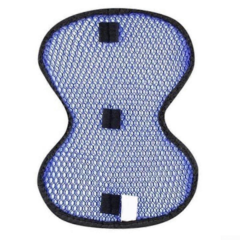 Motorcycle Headscarf Pad with Breathable QuickDry Comfort Inner Insert for Long Rides Blue