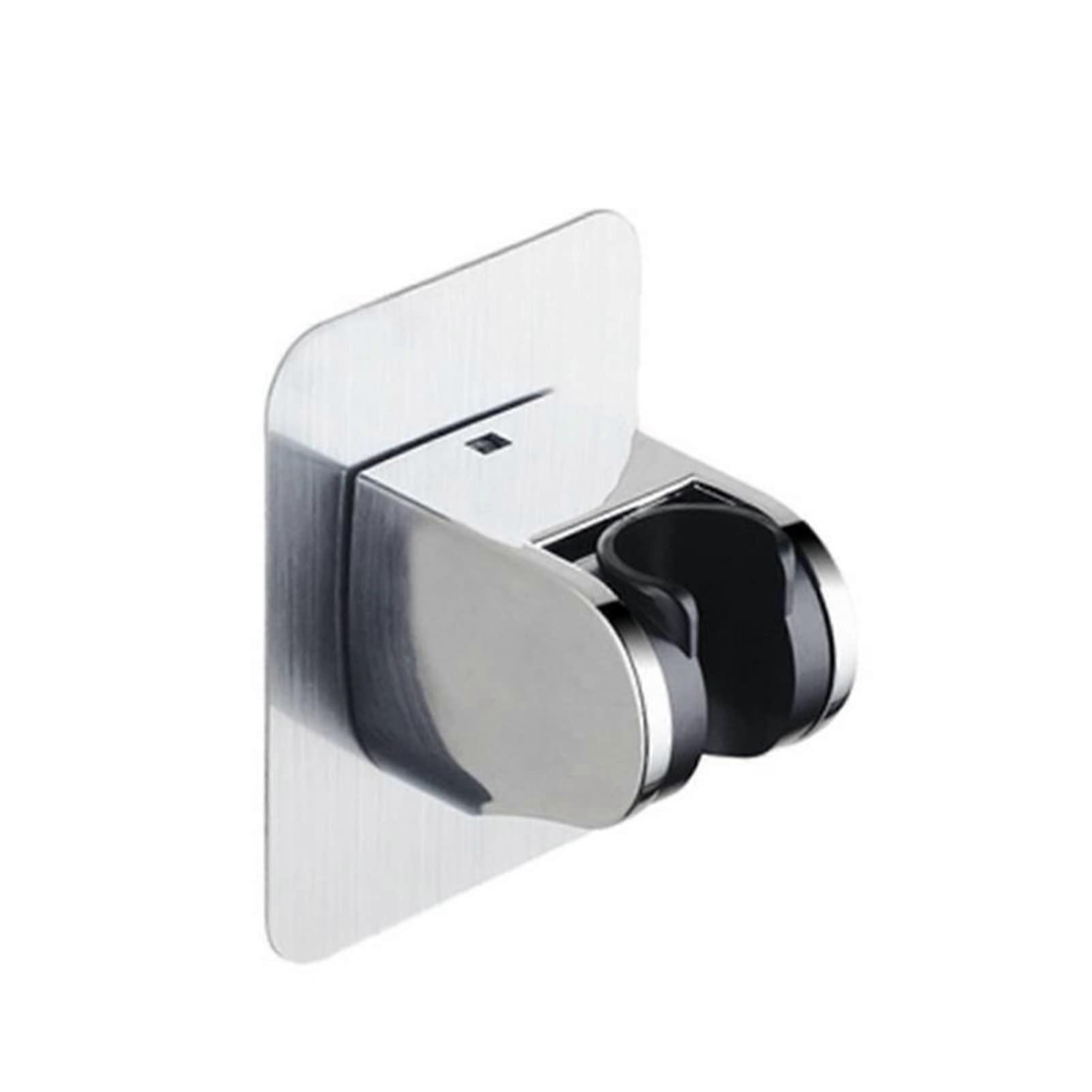 Wall Mounted Adjustable Shower Head Holder with Secure Suction Mount and Adjustable Angle