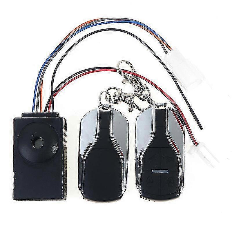 ebike alarm system 36V -72V with two switch for electric bicycle controller HFMQV