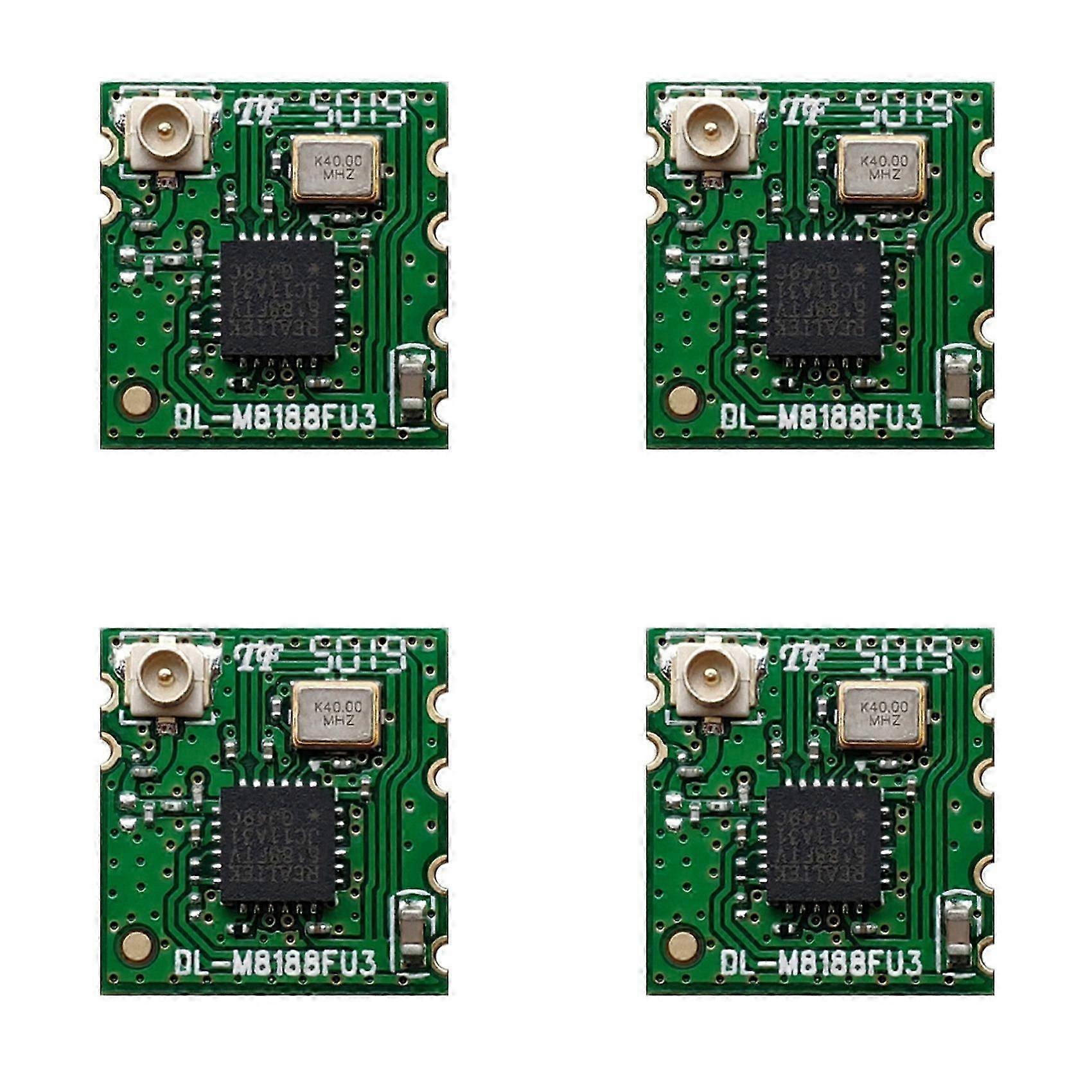 4X RTL8188FTV Wireless WIFI Module with IPEX Block for Linux Android USB Interface 2.4GHz BL-M8188FU3