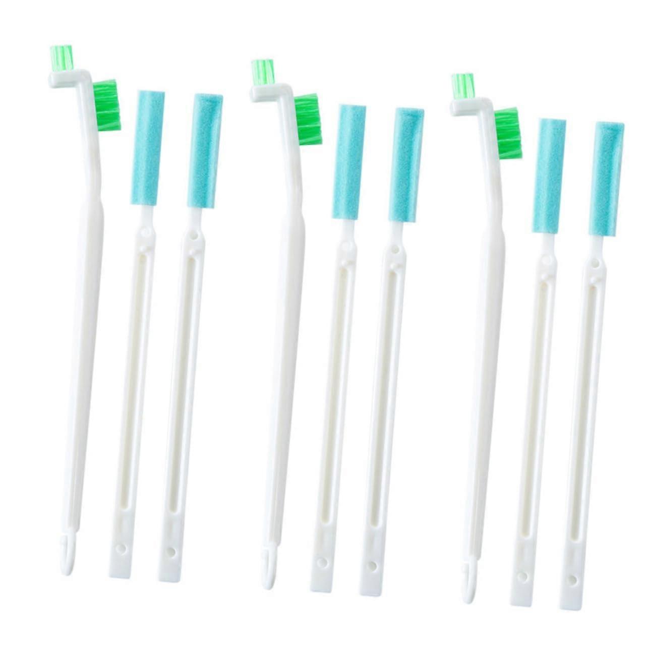 9pcs Bottle and Pacifier Cleaning Brush Set with ScratchResistant Pad Head and Narrow Gap Tools