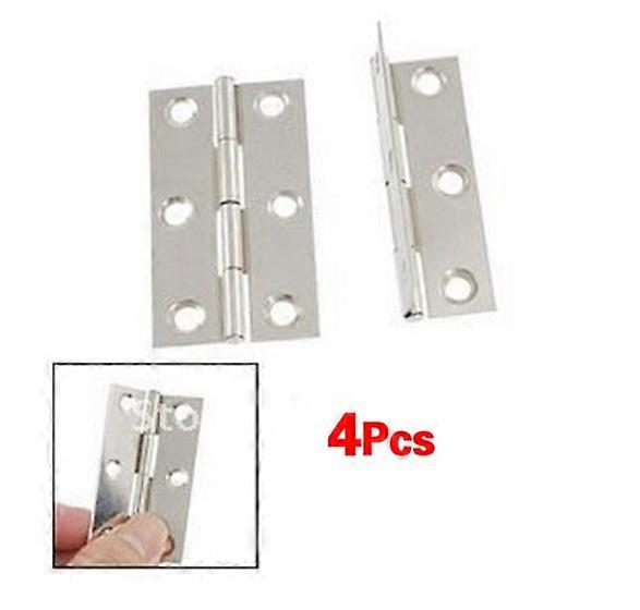 Hardware Window Doors Interior 4 Pcs Metal 2" Long Hinge
