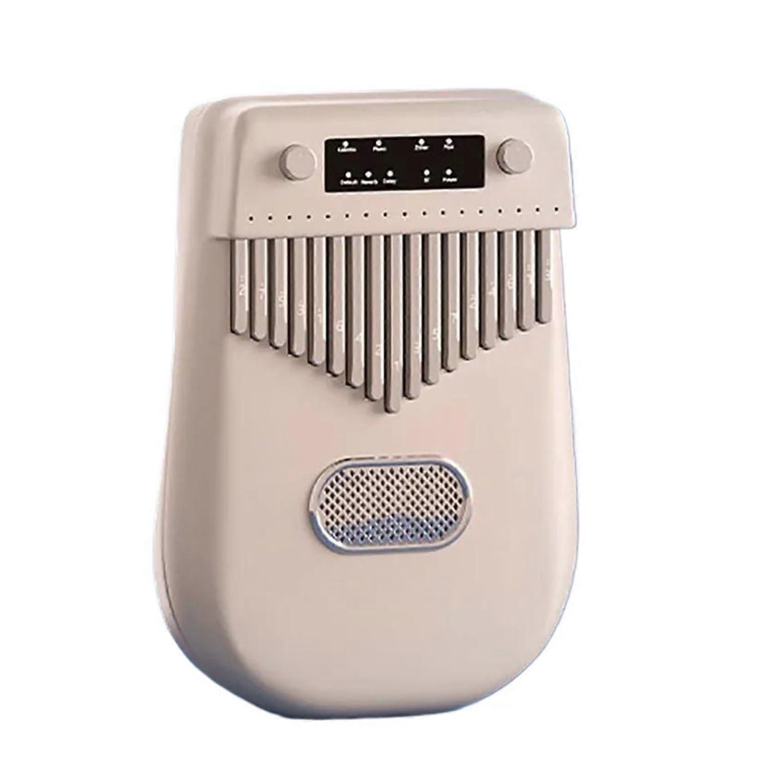 17 Keys Kalimba Thumb Piano Solid Wood Beginner Friendly Musical Instrument for Easy Playing