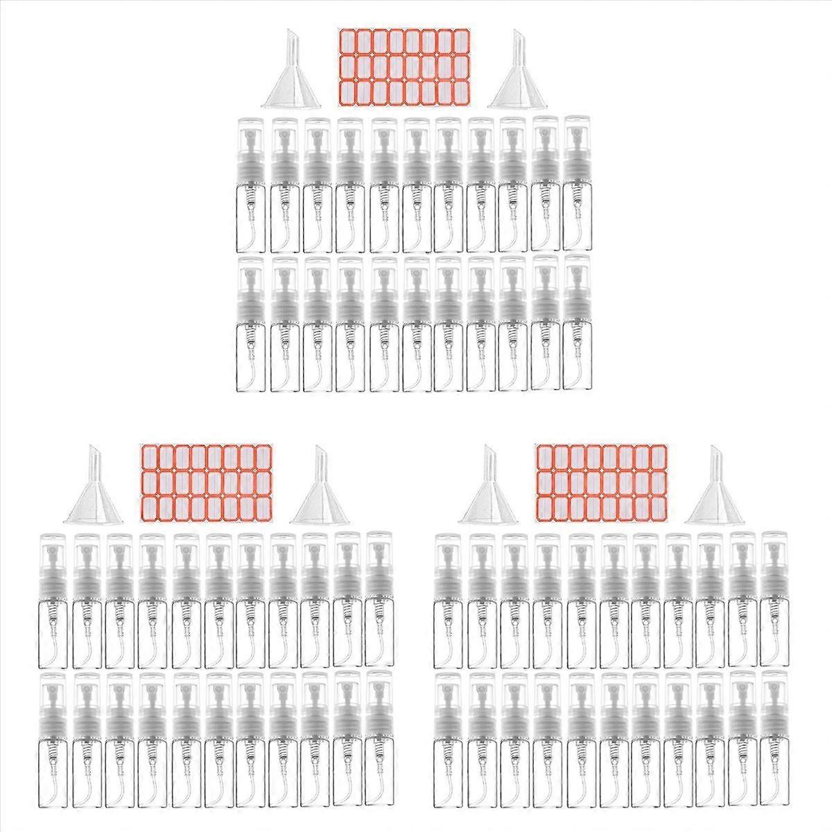 120Pcs 3ML Bottle Small Cosmetic Packing Atomizer