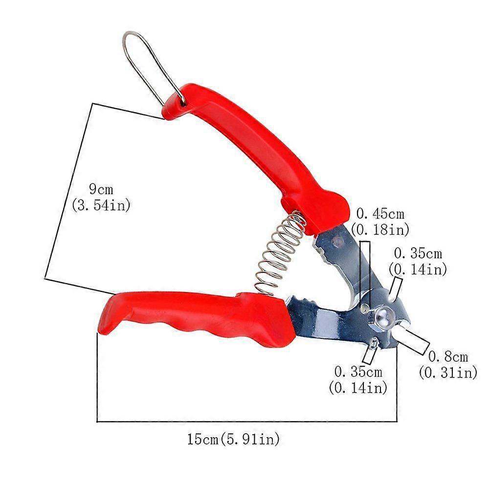 Clamp Cutter Wire Cable Cutter for Bicycle Red Cutting Nippers