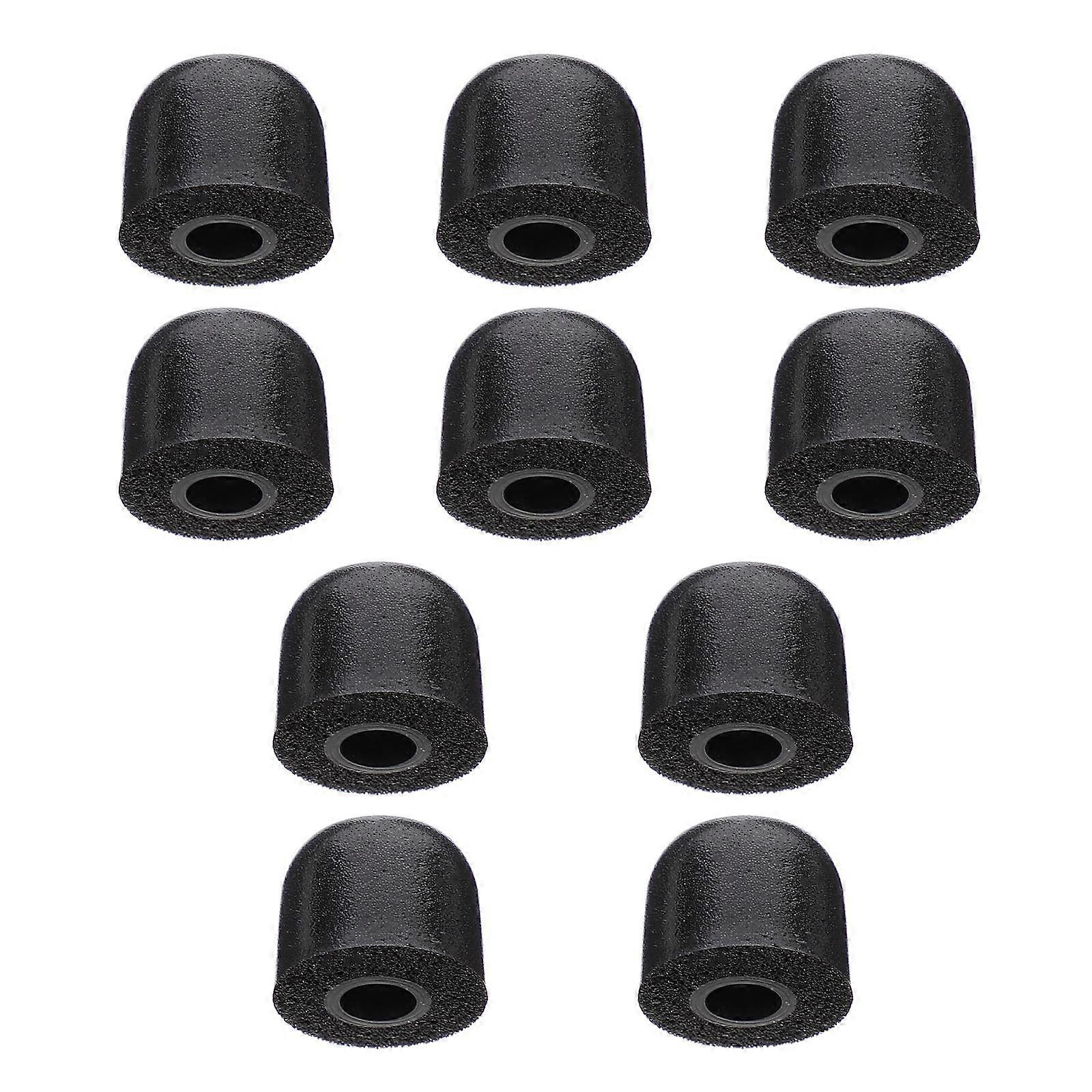 Earphone Accessories Replacement Slow Earbud Tips Size M 60Pcs Black