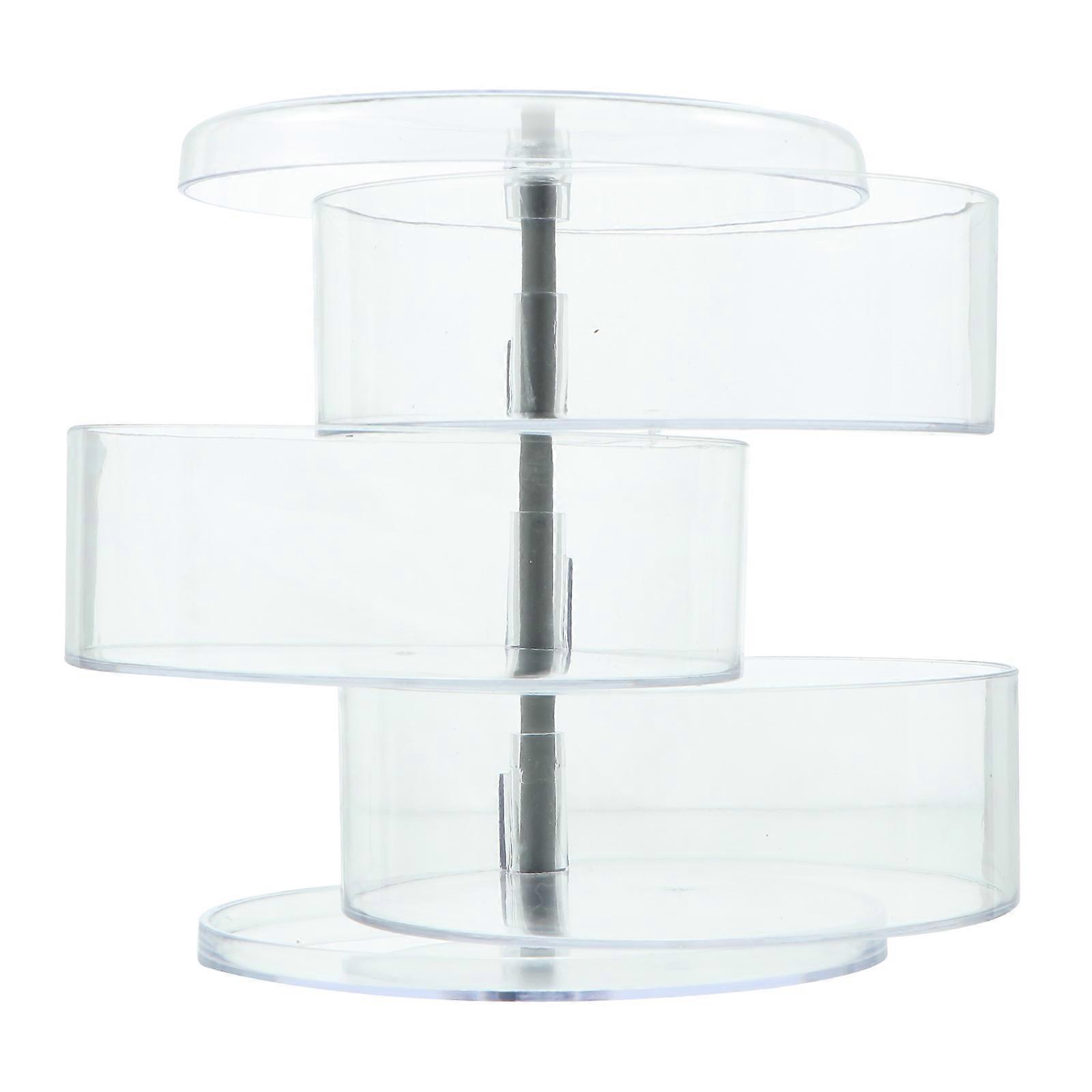Rotary Storage Box Makeup Storage Case for Desktop Organization 1Pcs