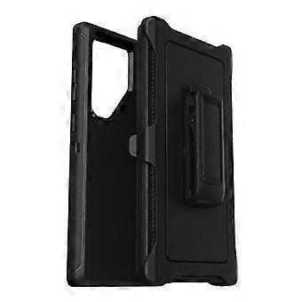 Case with Holster for Samsung Galaxy S25 Ultra, Military Grade Drop Tested Shockproof Protective Cover, Black