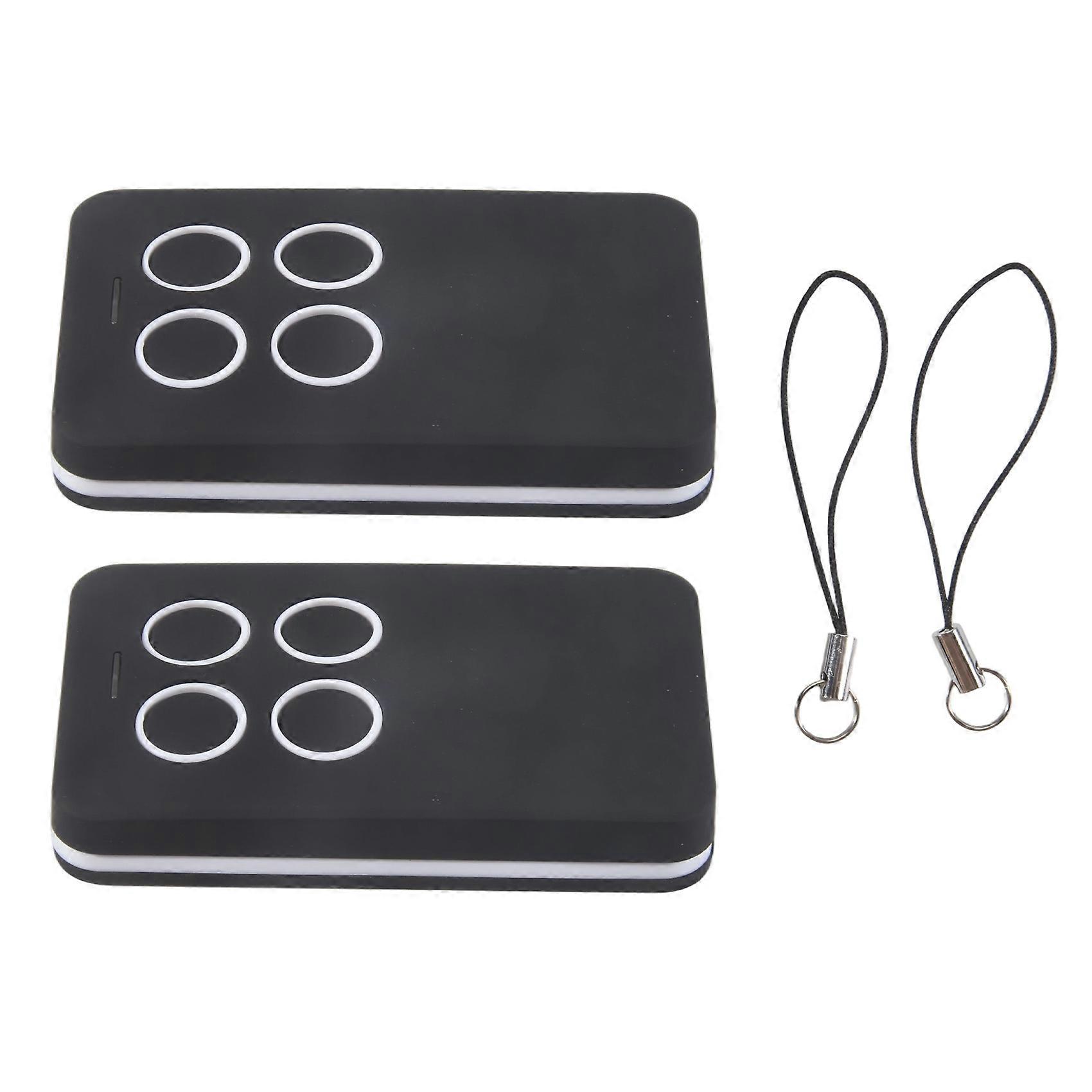 2pcs Universal Multifrequency Garage Remote Gate Remote Control 280-868MHZ for All Fixed Code and P