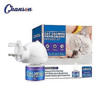 Pet Calming Pheromone Diffuser Kit Anti-Stress Anxiety Relief Calming Spray for Cats & Dogs