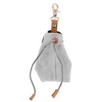 Canvas Portable Treat Pouch for Dog Training 2Pcs Wear-Resistant Pet Food Bag