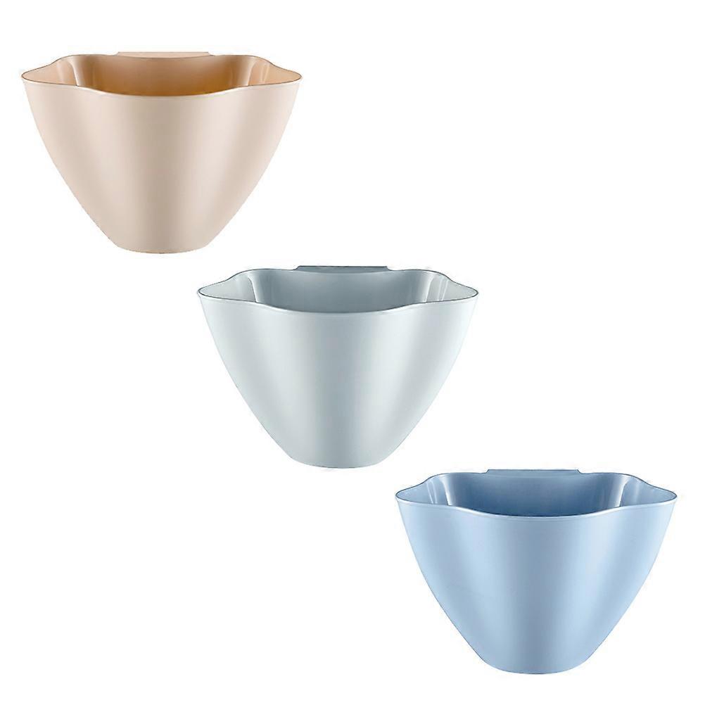 Hanging Trash Cans Kitchen Mini Trash Can for Garbage Waste 3Pcs Set