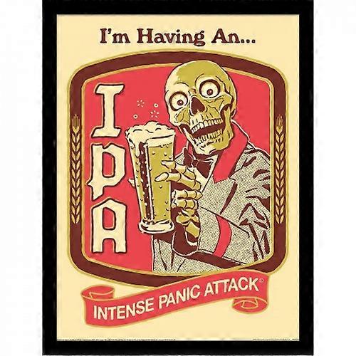 Steven Rhodes IPA Framed Poster