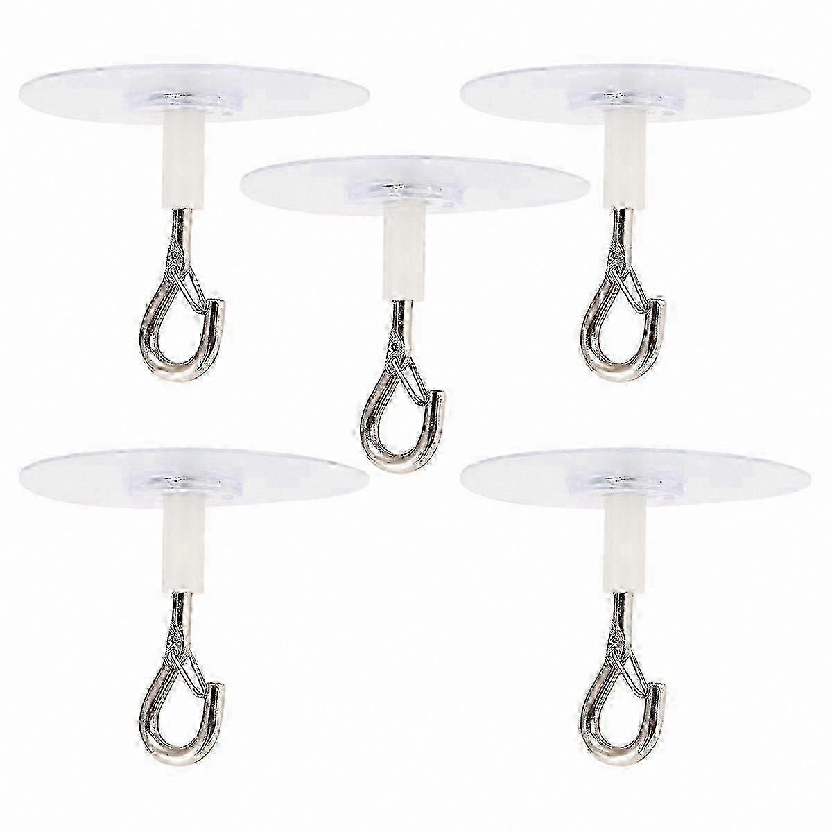 Heavy Duty Self-Adhesive Hooks compatible Ceiling and Wall Mounting