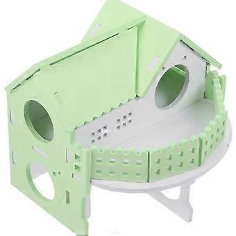 Hamsterversteck, Meerschweinchenhaus aus Holz für sicheres Kleintierversteck