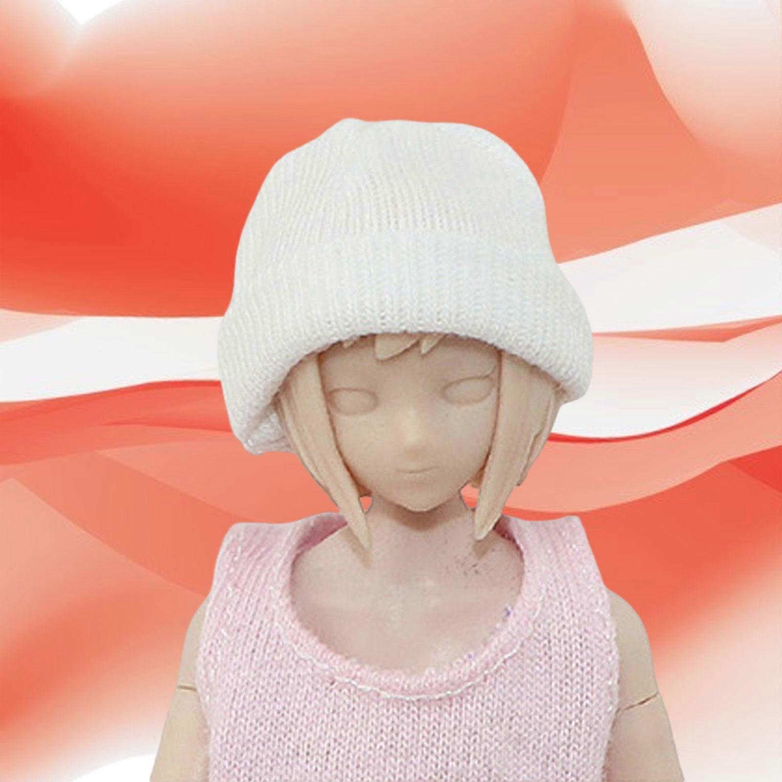 1/12 Scale Action Figure Hat Knit Hat Stylish Versatile Realistic Gift Miniature