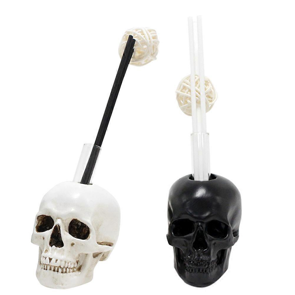 Decorative Aroma Diffuser Skull 2Sets for Home Essential Oil Diffusion