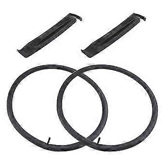 2 STÜCKE Fahrradschläuche für 26 Zoll x 1,75 / 1,95 / 2,10 / 2,125 Fahrradreifen, MTB Fahrrad Schlauch mit Schrader Ventil