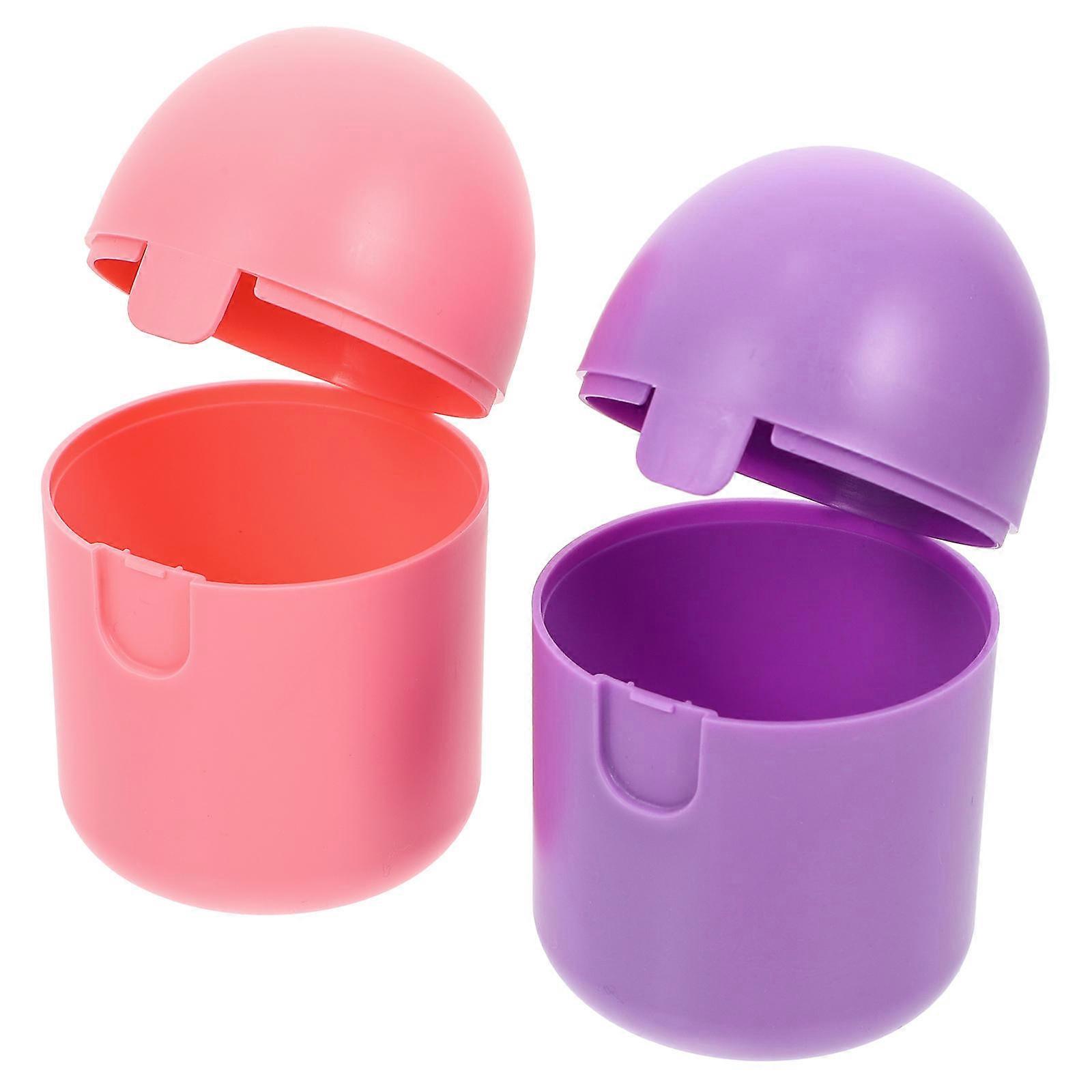 Plastic for Storage 2Pcs Reusable Accessory