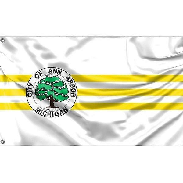 Ann Arbor Flag Vermont USA A3203