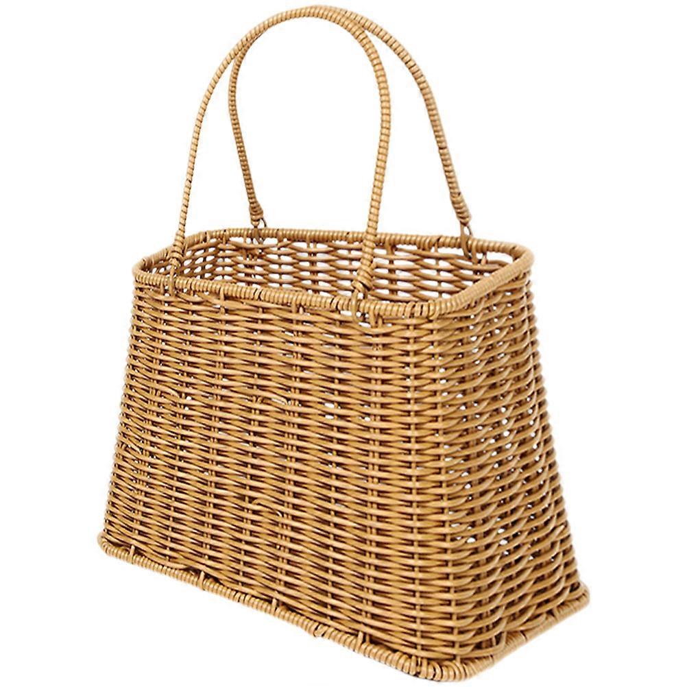 Multi-Function Portable Shopping Basket Convenient Storage Basket for Everyday Use