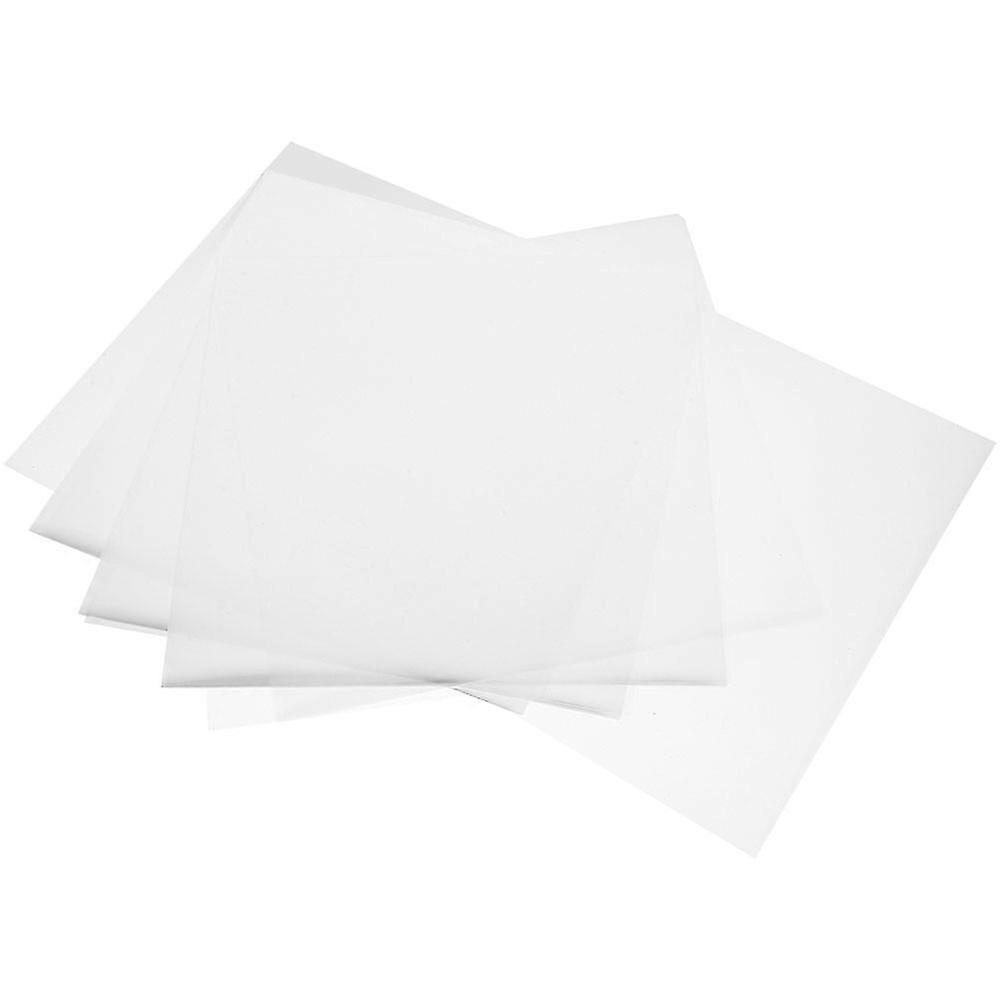Waterproof Packaging Paper Clear Cellophane Sheets for Gift Wrapping 100Pcs