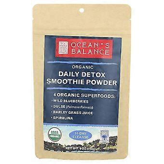 Ocean's Balance, Organic Daily Detox Smoothie Powder, 4 oz (113 g), 2-Pack