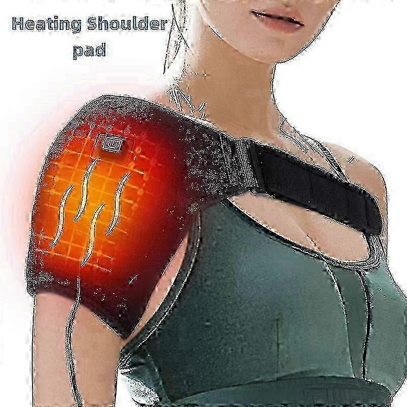 Electric Heating Pad for Shoulder Pain Relief - Adjustable & Reusable