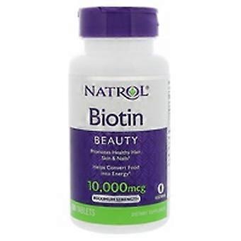 Biotin, 10 000mcg 100 tablets