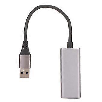 USB to RJ45 Adapter 1Gbps Plug and Play Portable Aluminium Alloy USB to Ethernet Adapter for Laptop Tablet Desktop