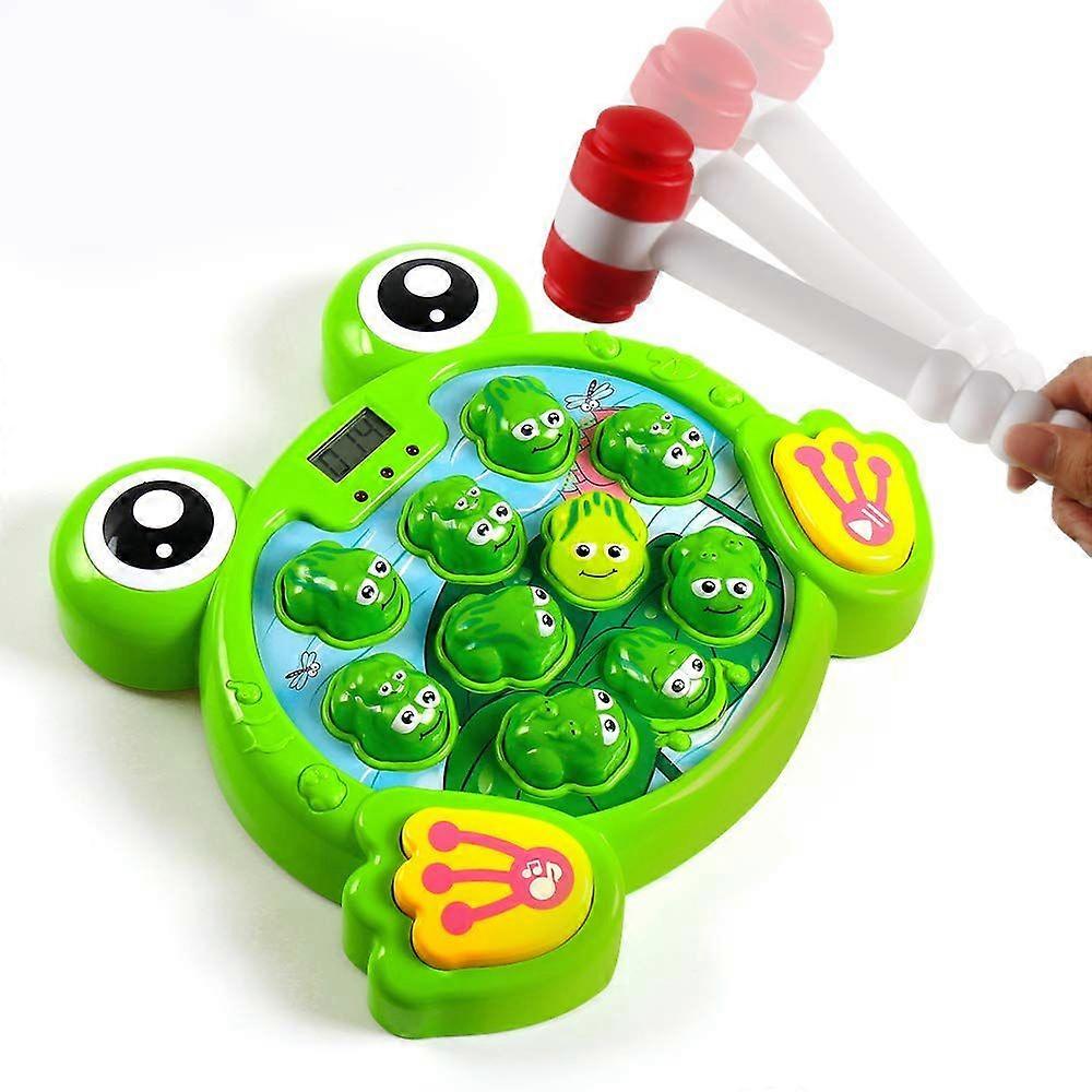 Interactive Whack A Frog Game Include Hammers for Kids