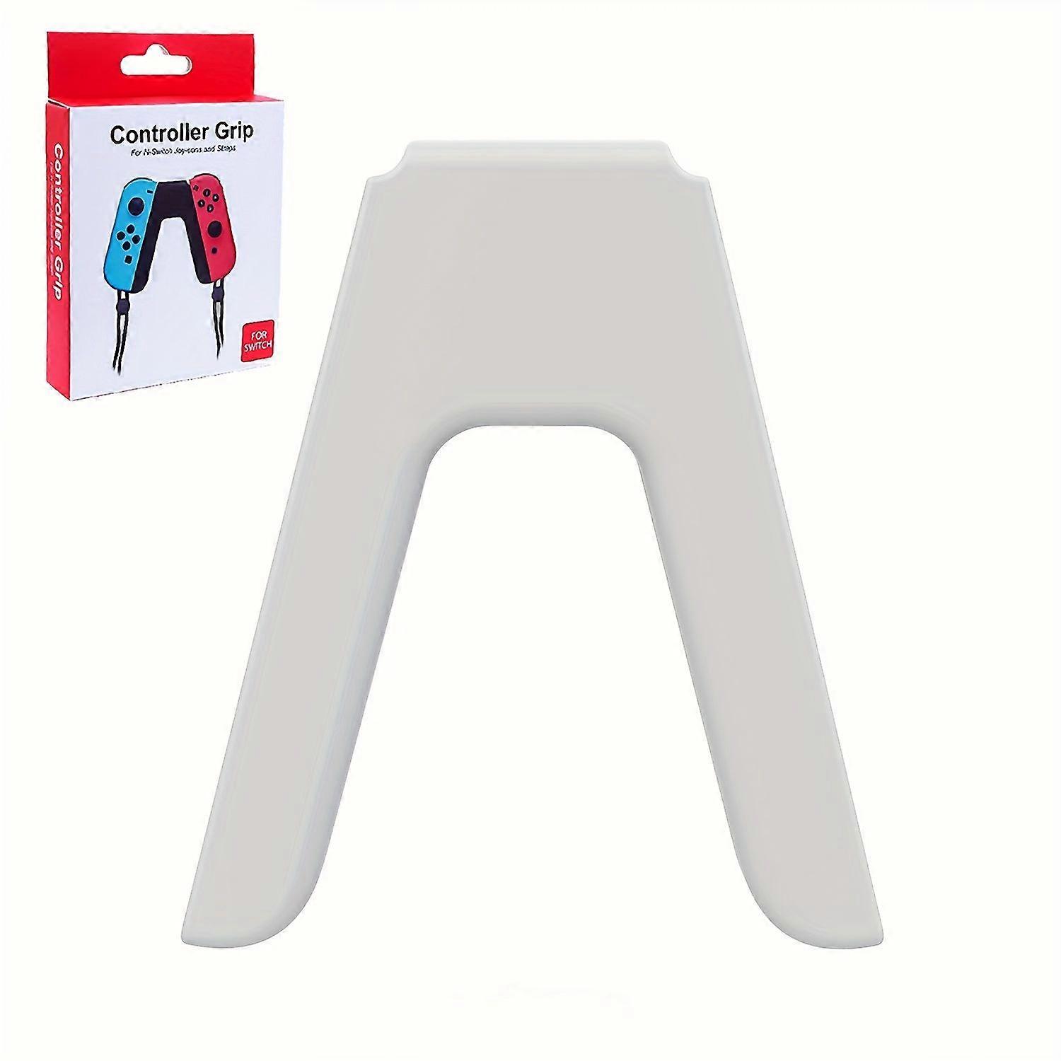Portable V-Shaped Controller Grip for Joy-Con Controllers, Plastic Stand Base Bracket for Handheld Gaming