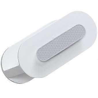 Hair Dryer Rack Wall-Mounted Storage Holder for Home Use White ABS