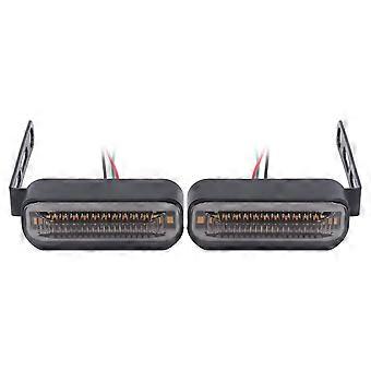 LED Motorcycle Sequential Turn Signals Indicator Light Universal for Scooters 12V Electric Motorcycles
